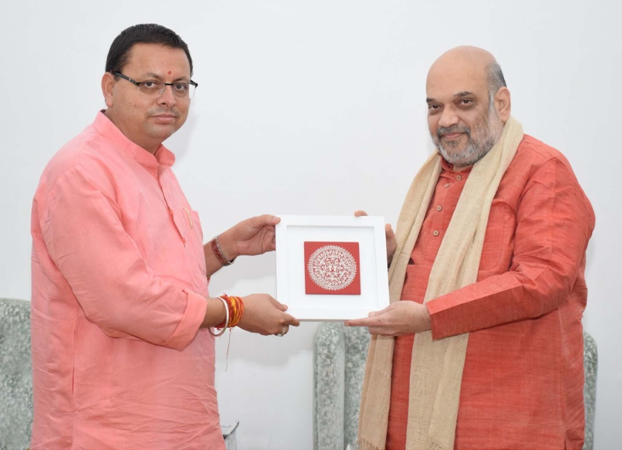 Photo of मुख्यमंत्री पुष्कर सिंह धामी ने केंद्रीय गृहमंत्री अमित शाह से की मुलाकात