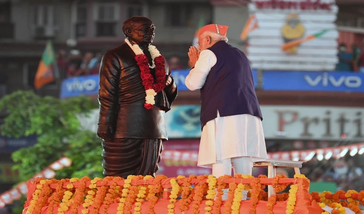 प्रधानमंत्री मोदी ने सरदार पटेल की पुण्यतिथि पर दी उन्हें श्रद्धांजलि