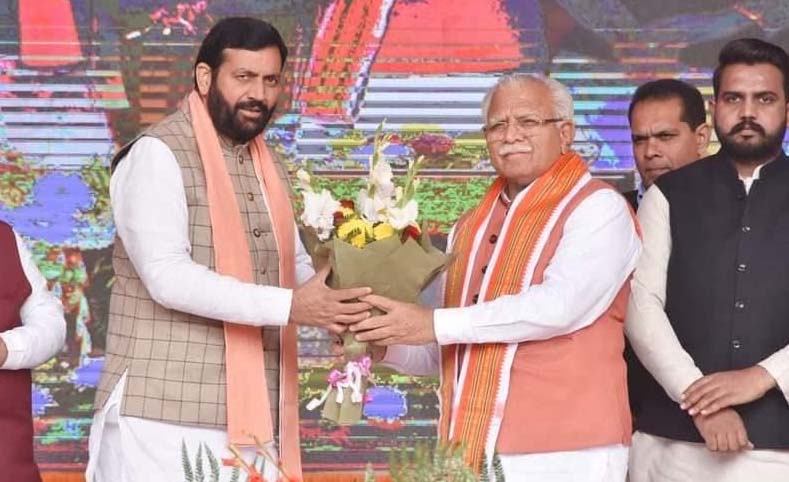 हरियाणा के मुख्यमंत्री खट्टर ने 'ठेकेदार सक्षम युवा योजना' की शुरू
