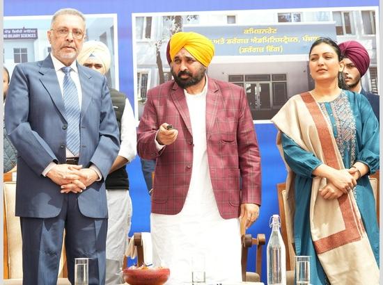 सीएम मान ने पंजाब इंस्टीट्यूट ऑफ लिवर एंड बिलेरी साइंसेज का किया उद्घाटन