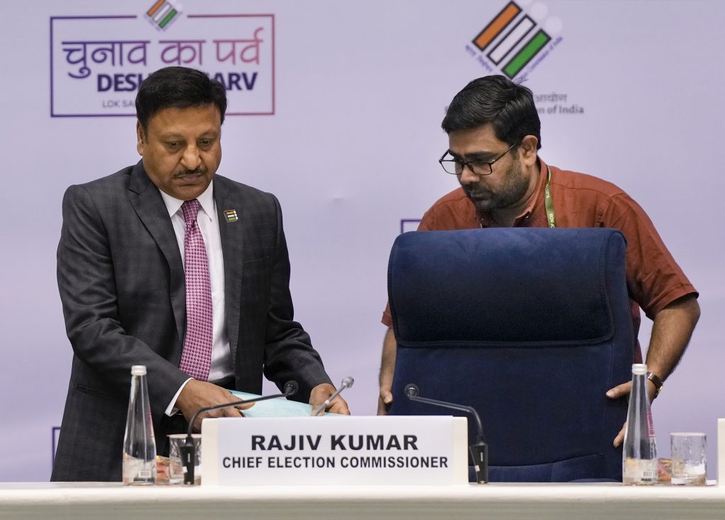 19 अप्रैल से 7 चरणों में होंगे 2024 के लोकसभा चुनाव, मतगणना 4 जून को