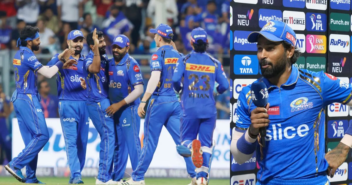आरसीबी के खिलाफ मैच के बाद बोले हार्दिक पंड्या, कहा खुशकिस्मत हूं कि बुमराह मेरी टीम में है