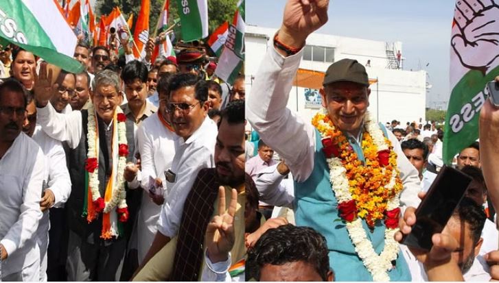 Photo of लोकसभा चुनाव: हरीश रावत ने थामी बेटे के प्रचार रथ की लगाम