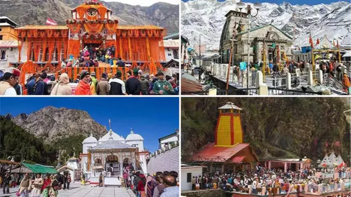 बदरीनाथ धाम के खुले कपाट, चारधाम यात्रा पूरी तरह से शुरू