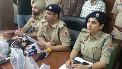 मोहाली पुलिस के सीआईए स्टाफ ने हथियारों की नोक पर लूट करने वाले गिरोह का किया भंडाफोड़