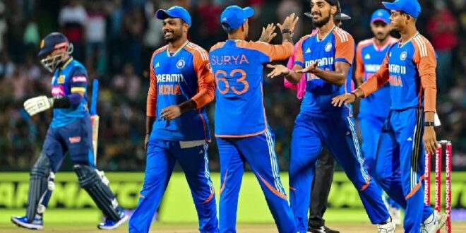 T20 Series-India Beat Srilanka by 7 wicket