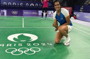 PV Sindhu started with a win in Paris Olympics