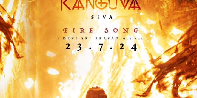 Makers announced by sharing the poster of -Kanguva