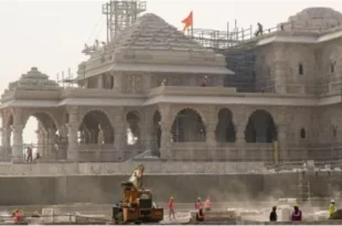 Ayodhya shri ram mandir nirman nrapendra mishra