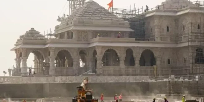 Ayodhya shri ram mandir nirman nrapendra mishra