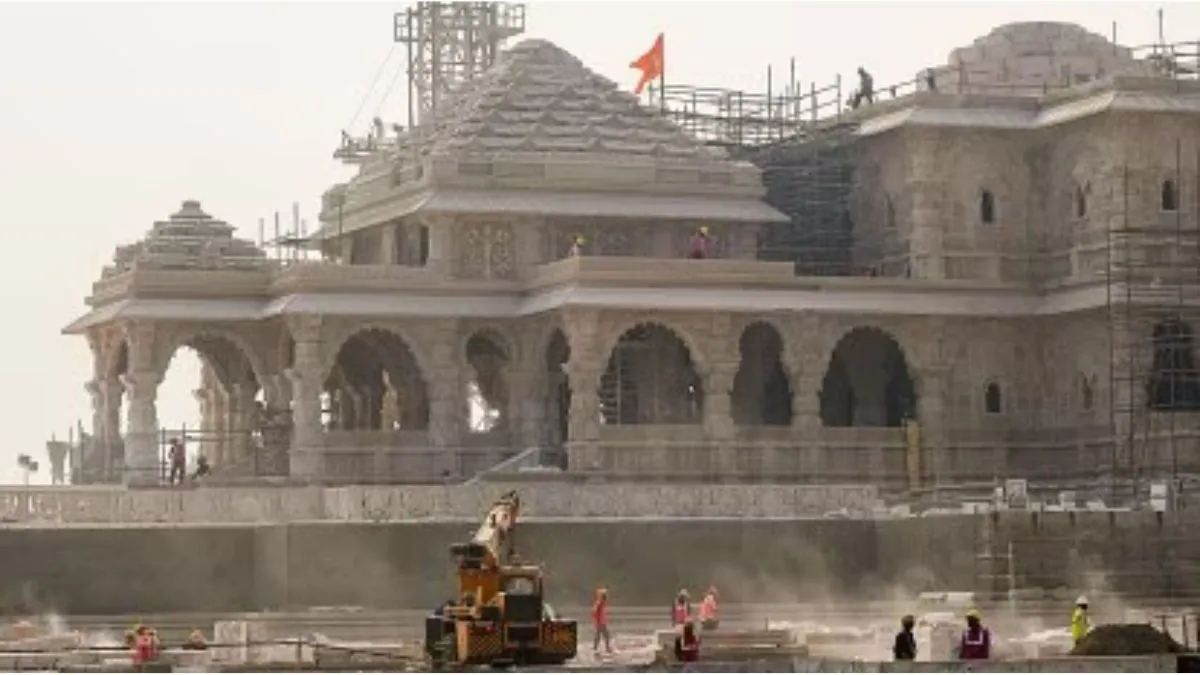 Ayodhya shri ram mandir nirman nrapendra mishra