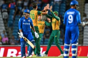 Afghanistan & South Africa for 3 match ODI series