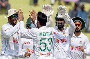 Bangladesh team defeated Pakistan in Test