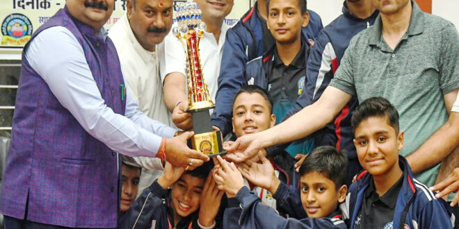 Host Nainital remained champion in state level sport