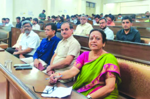 On Space Day, students watched the live telecast of ISRO's program