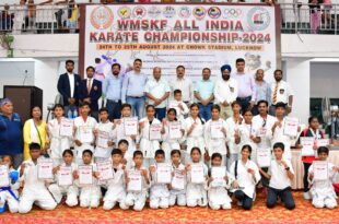 Karate Championship: Host Uttar Pradesh became the overall winner with 23 gold and Uttarakhand was the runner-up