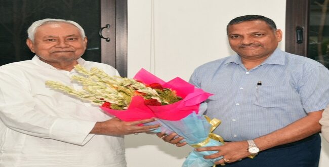 Amrit Lal Meena became the Chief Secretary of Bihar