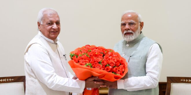 Kerala Governor Arif Mohammad Khan met PM Narendra Modi