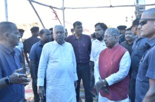 The Chief Minister visited the flood-affected areas of Patna and Vaishali districts by road