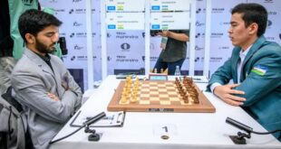 Chess Olympiad, Round 9: Indian men's team plays out a 2-2 draw with Uzbekistan