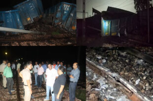 Rail accident in Mathura: 27 coaches of goods trai