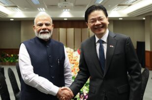 PM Modi held meeting with Singapore PM Lawrence Wong