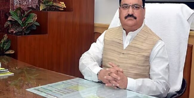 JP Nadda will visit Bihar on a two-day visit on Friday