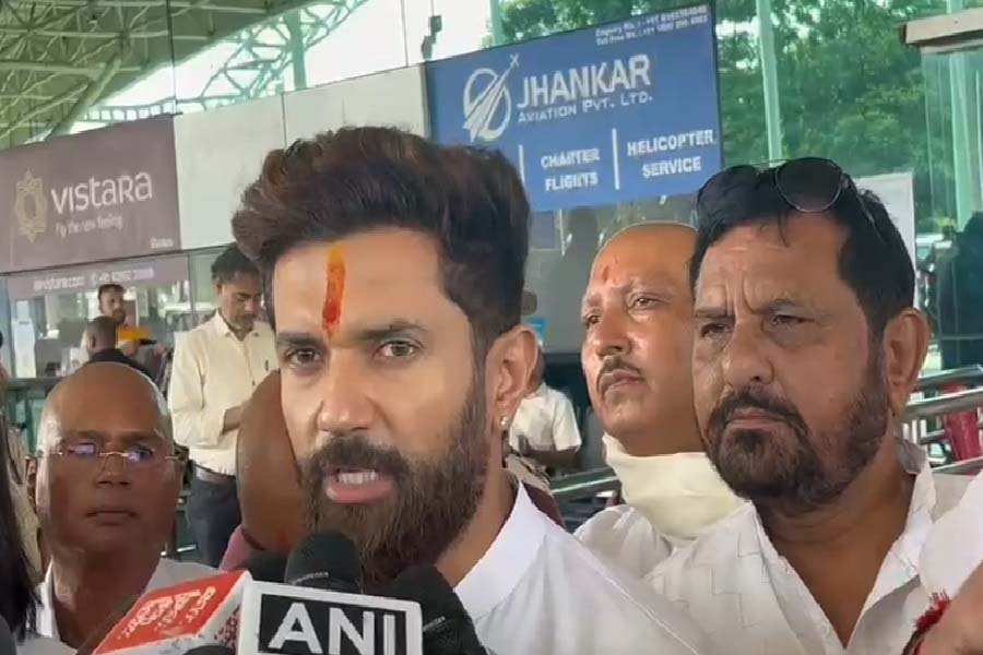 Union Minister Chirag Paswan reached Ranchi