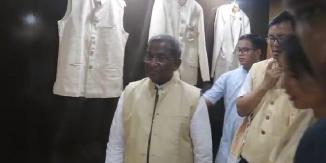 Governor Acharya visited Bodoland Silk Park and Eri Spun Mill