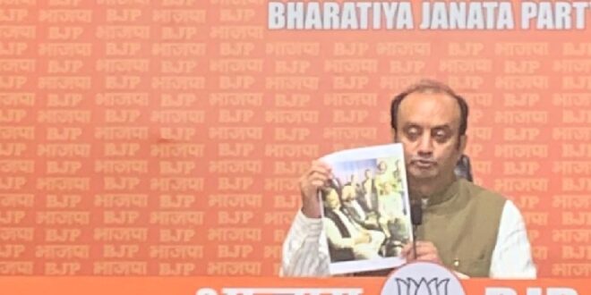 Congress is hand in glove with those opposing India: BJP