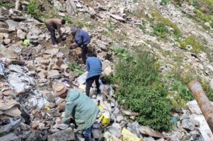 Repair work of the ancient Kuber Gali started in Badrinath Dham