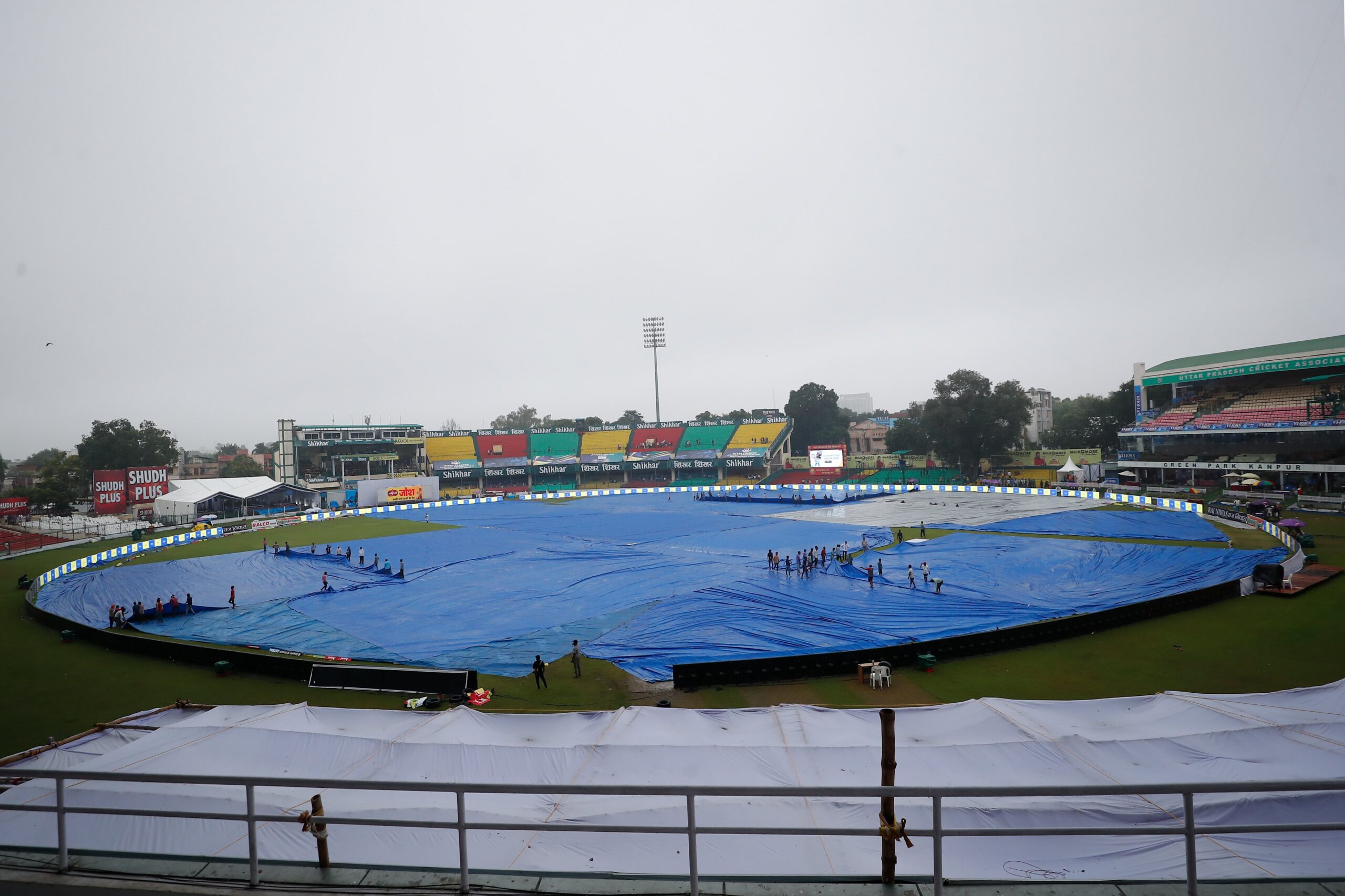 Kanpur Test: Second day's play canceled due to rain, not a single ball could be bowled