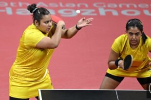 "Asian Table Tennis Championship 2024: Ayahika-Sutirtha pair assured of medal, Manush and Manav in last 16"