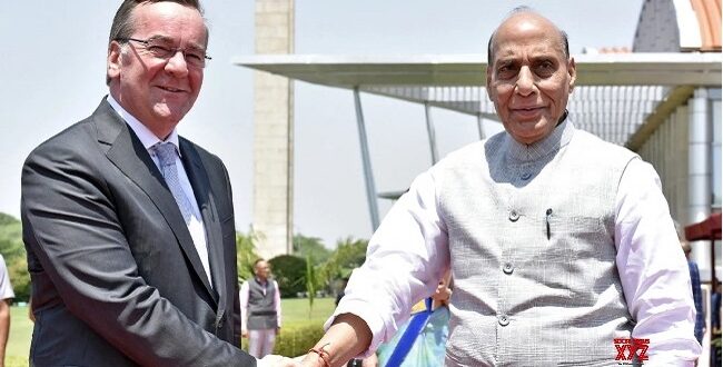 Rajnath Singh and German counterpart Pistorius agreed to strengthen defense cooperation