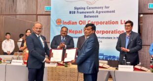 Agreement between India and Nepal for laying two petroleum pipelines