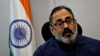 Rajiv Chandrashekhar's reaction on Nishikant Dubey's statement