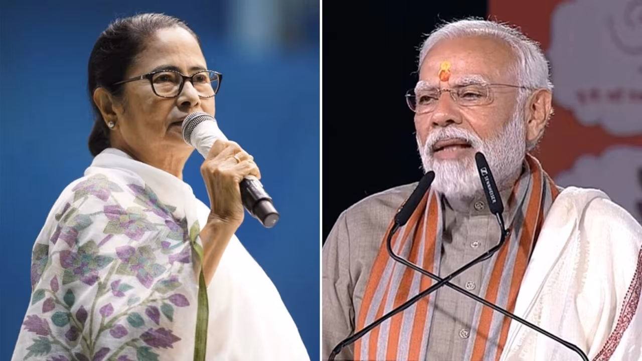 Modi's attack on Mamata in Bengal