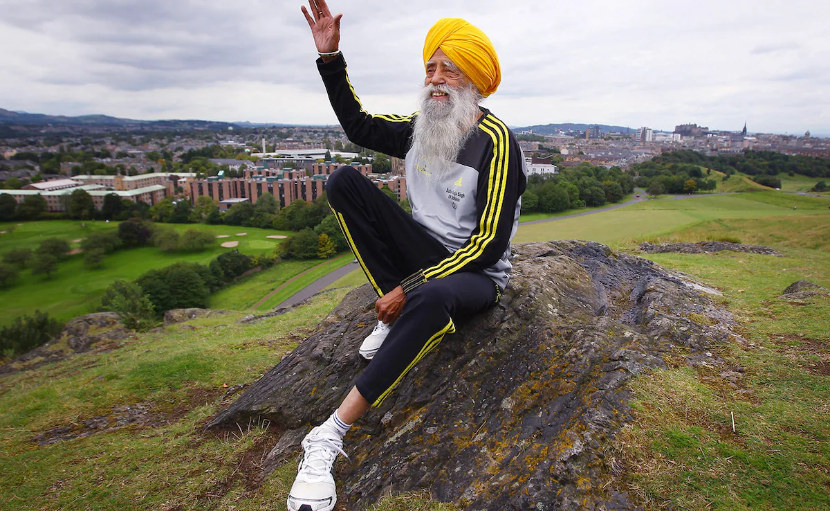 114-year-old athlete Fauja Singh passes away, the story of 'Turban Tornado'