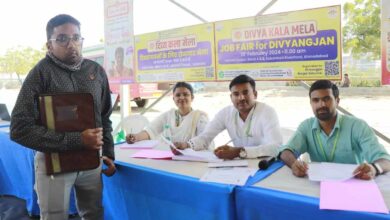25 companies participated in the job fair, 172 Divyang participants got job offers