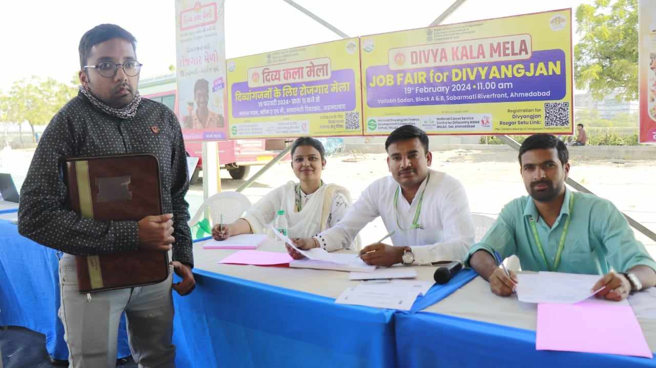 25 companies participated in the job fair, 172 Divyang participants got job offers