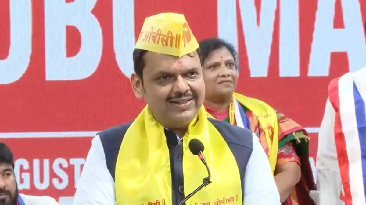 CM Fadnavis addressed the National OBC Mahasangh in Goa, expressed commitment towards social justice