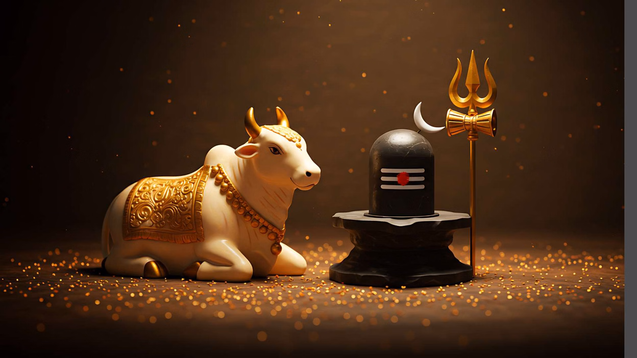 The secret of whispering in Nandi's ear in pagodas