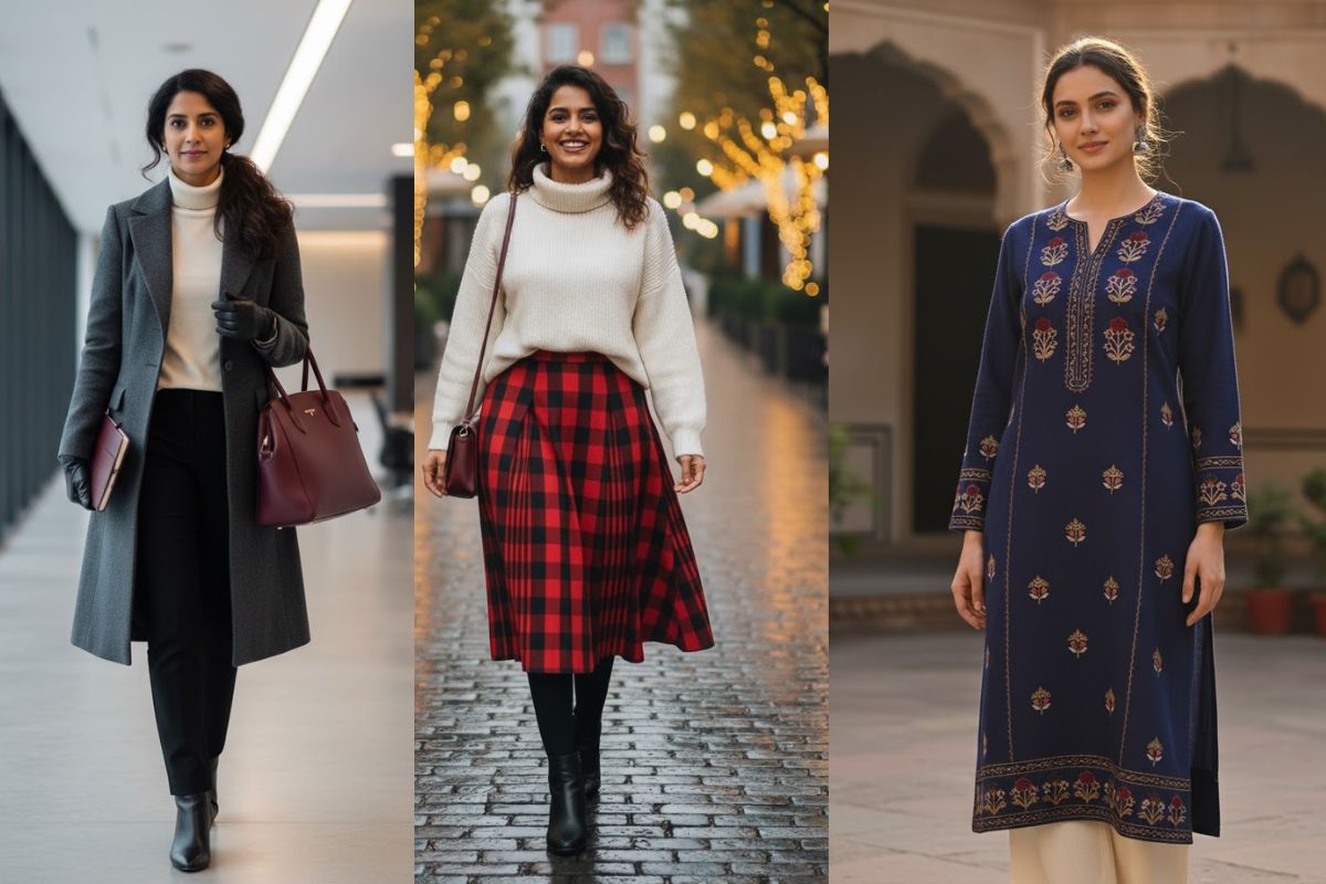 4 Ways to Style a Long Boho Skirt in Winter