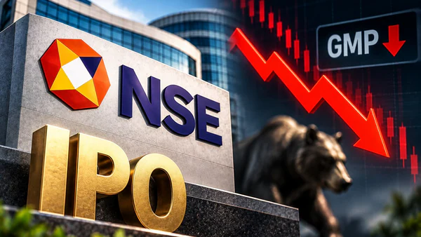 NSE IPO GMP 71% गिरा, लिस्टिंग से पहले ₹87 पर पहुंचा