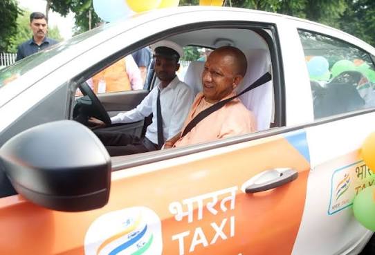 जीरो कमीशन पर चलेगी भारत टैक्सी, चालकों को मिलेगा पांच लाख रुपये का सामाजिक सुरक्षा कवर: CM योगी