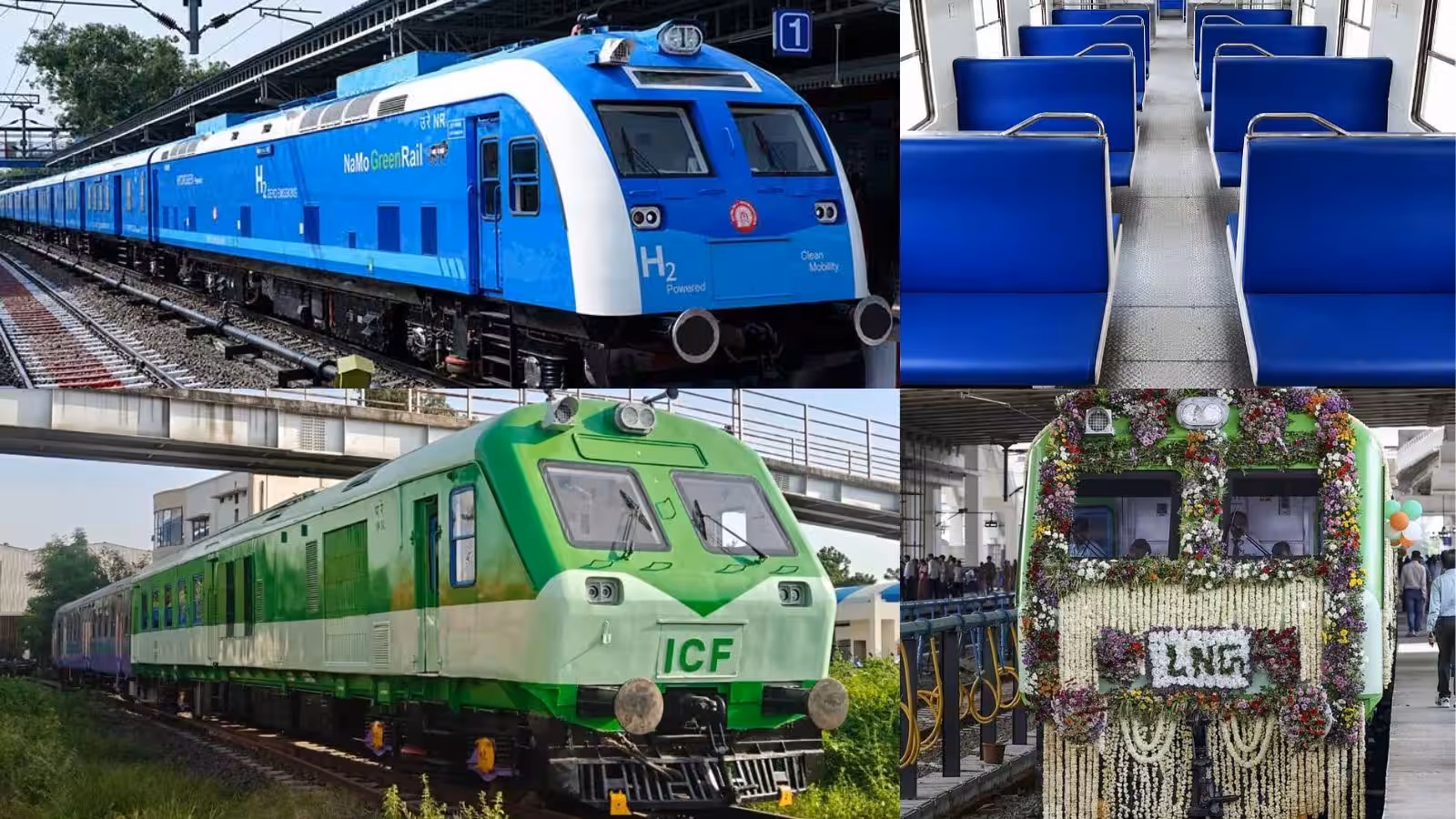 देश की पहली LNG ट्रेन हाइड्रोजन ट्रेन से कैसे है अलग? जानिए दोनों की पावर