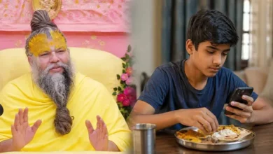 खाना खाते समय मोबाइल देखना सही या गलत? प्रेमानंद महाराज जी ने बताया कैसे अन्न बदलता है आपके विचार