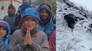 उत्तरकाशी में बर्फबारी के बीच पर्वतारोहियों का रेस्क्यू शुरू